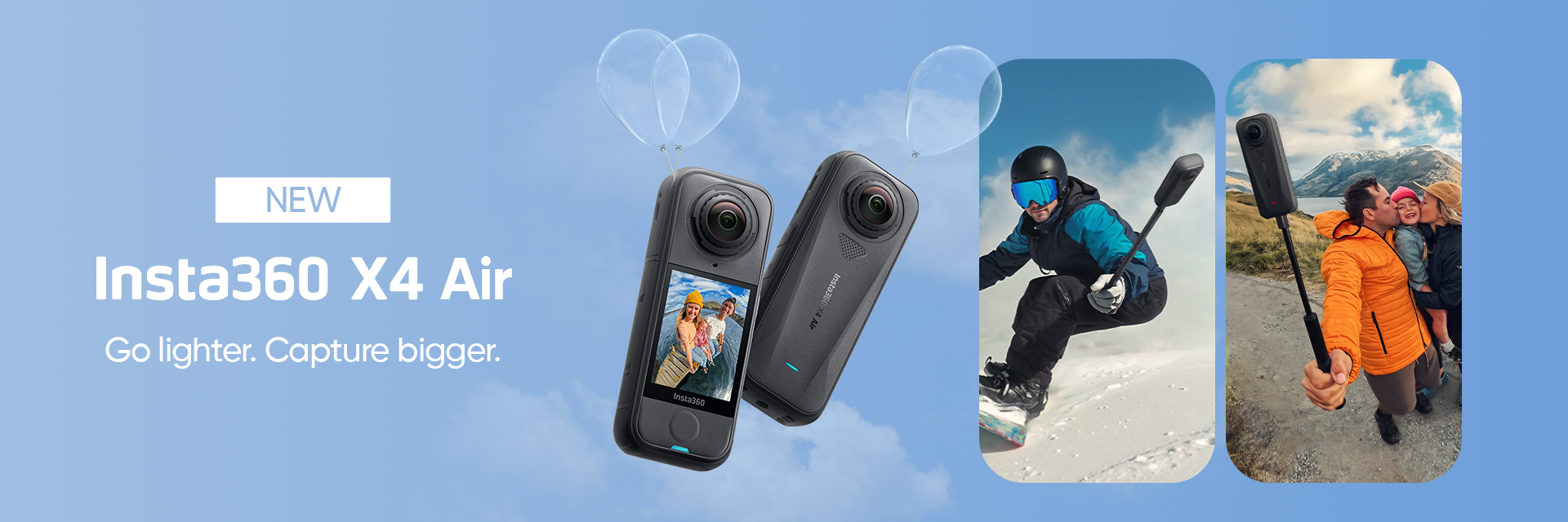 All new Insta360 X4 Air